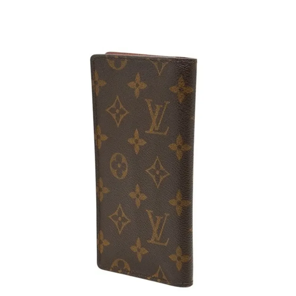 Louis Vuitton Monogram Agenda Poche Notebook Cover Brown
